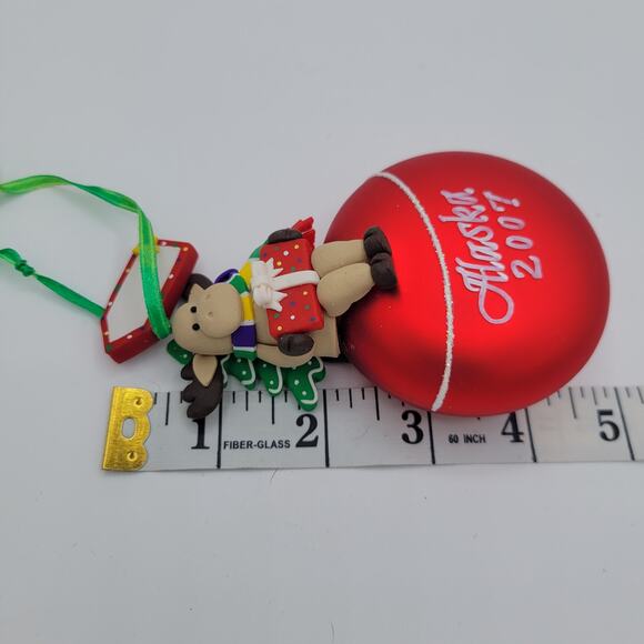 Alaska Souvenir Memory Moose with a Gift Christmas Ornament 2007 - Picture 3 of 3